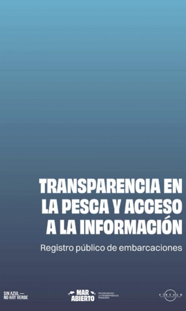 Transparencia en la pesca regis tro público de embarcaciones
